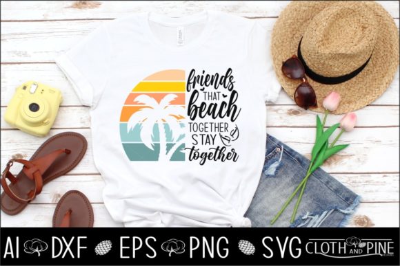 Ombre Retro Sunset Beach Girls Trip Review