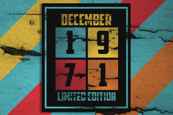 Retro December 1971 Limited Edition Review