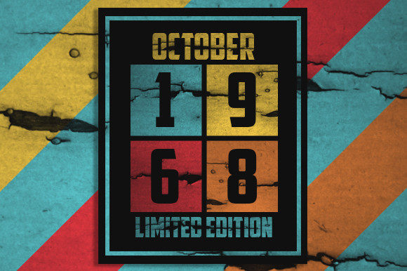 Retro October 1968 Limited Edition Review