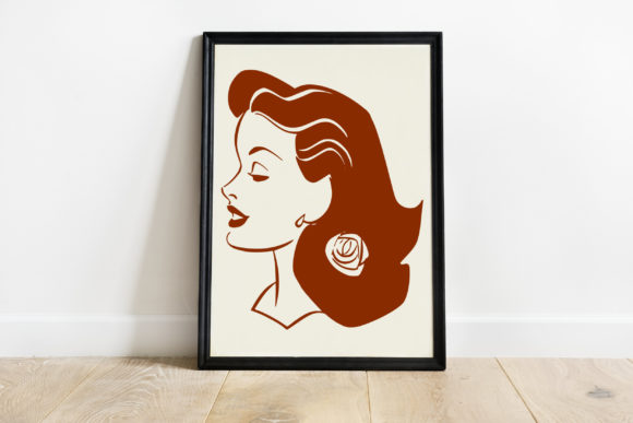 Retro Woman Clipart: A Designer's Real-World Embroidery Review